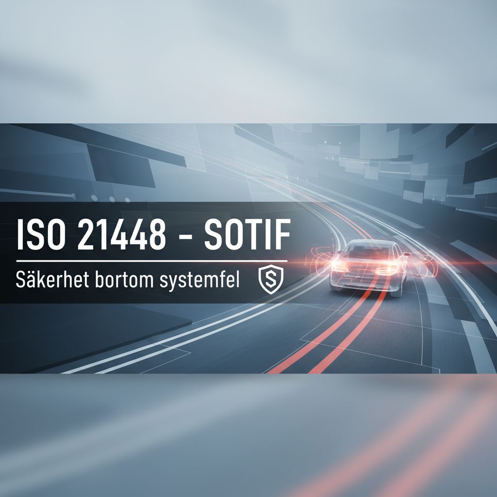 ISO 21448 – SOTIF: Safety Beyond System Faults